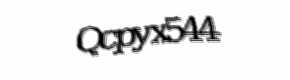 Security check image, please type the characters shown